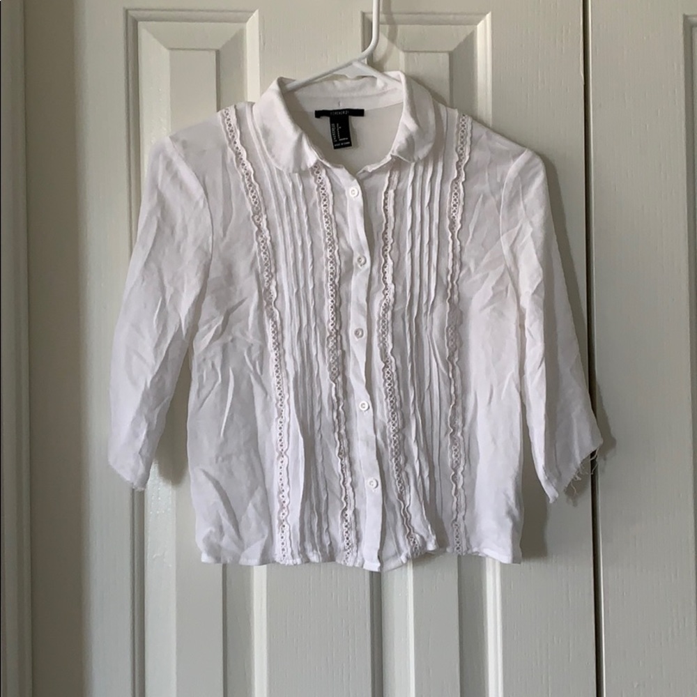 Forever 21 button front shirt
